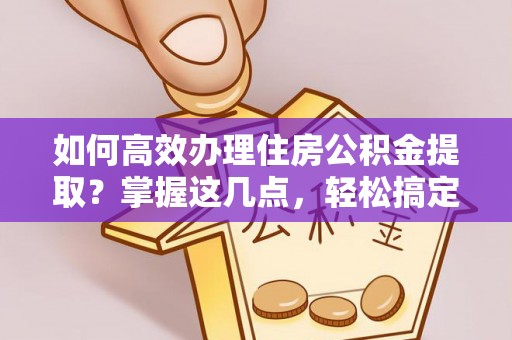 鄯善如何高效办理住房公积金提取？掌握这几点，轻松搞定！