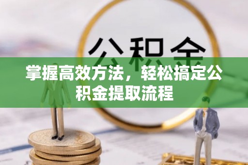 鄯善掌握高效方法，轻松搞定公积金提取流程